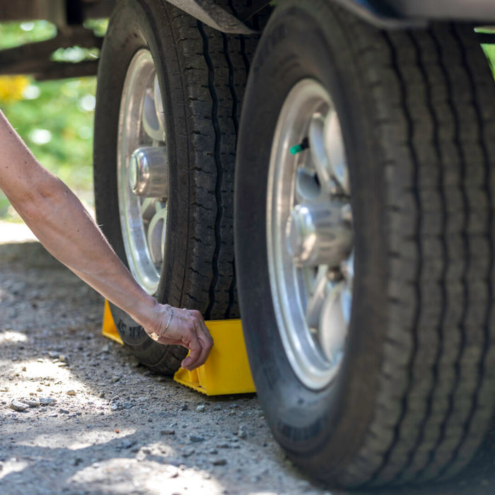 Are RV Wheel Chocks Necessary? Here's Everything YOU Need to Know about WHEEL CHOCKS!