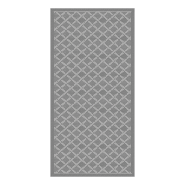 Lippert Reversible All-Weather Patio Mat, 8-foot x 16-foot, GREY - 2021028034