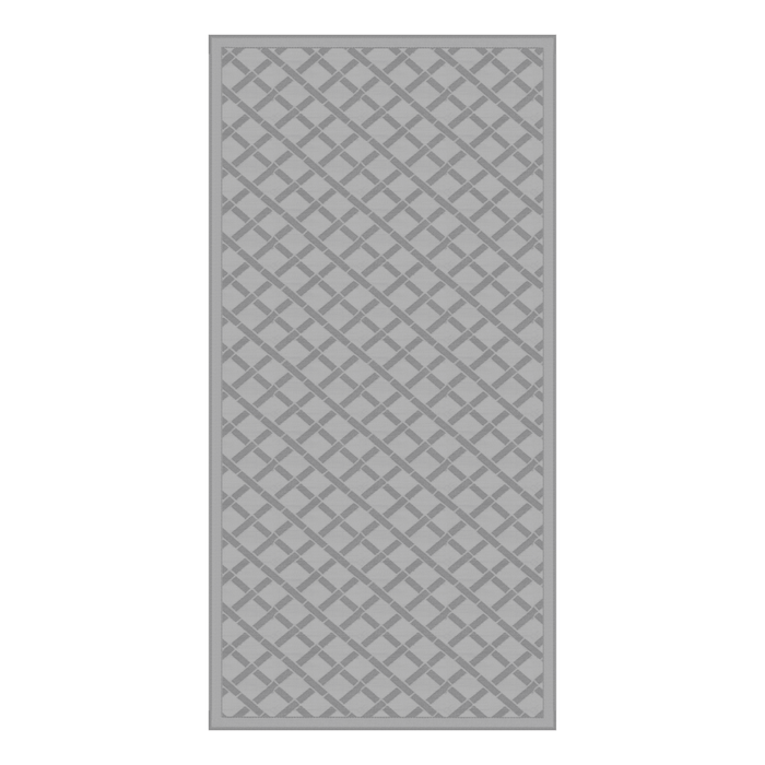 Lippert Reversible All-Weather Patio Mat, 8-foot x 16-foot, GREY - 2021028034