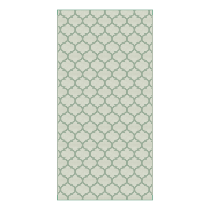 Lippert Reversible All-Weather Patio Mat, 8-foot x 16-foot, GREEN - 2021028035