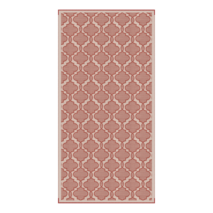 Lippert Reversible All-Weather Patio Mat, 8-foot x 16-foot, TERRACOTTA - 2021028036