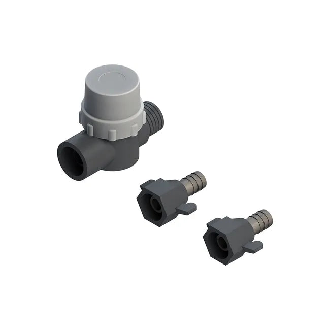 Lippert FlowMax RV Water Pump Replacement Screen Filter & Connectors - 804-689059