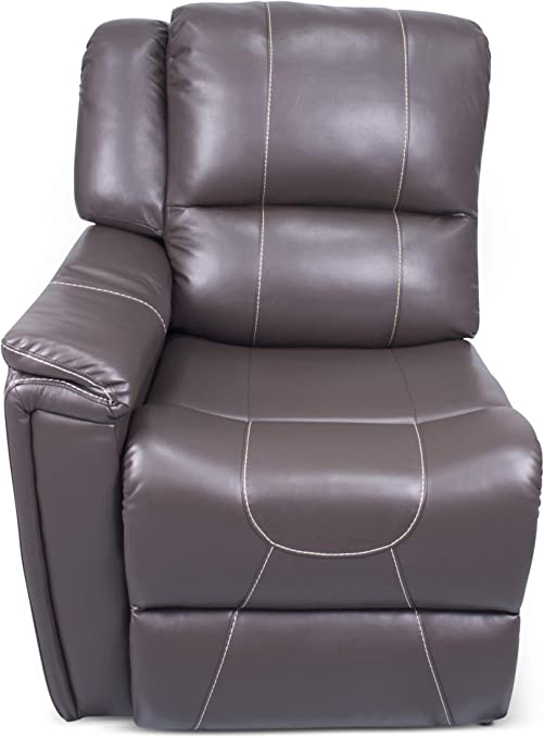 Thomas Payne RV Furniture - Heritage Series Modular Theater Seating, Right Hand Recliner, Majestic Chocolate - 386638