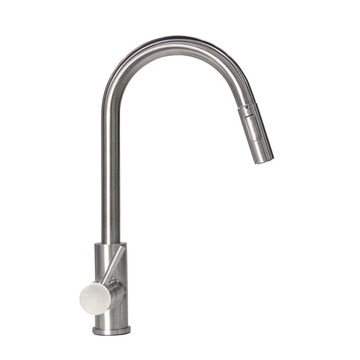 Lippert Pull Down Bullet Faucet Head w/Toggle - Stainless Steel - 719333