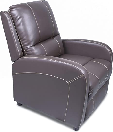 Thomas Payne RV Furniture - Pushback Recliner, Majestic Chocolate - 377054