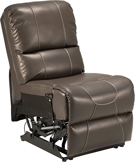 Thomas Payne RV Furniture - Seismic Series Modular Theater Seating, Armless Recliner, Majestic Chocolate - 759237