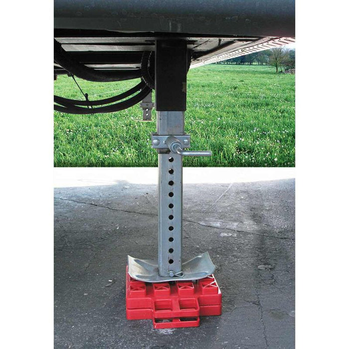 Valterra A10-0920 Stackers Leveler/Jack Pad W/Carry Bag, Red, 10/Pack