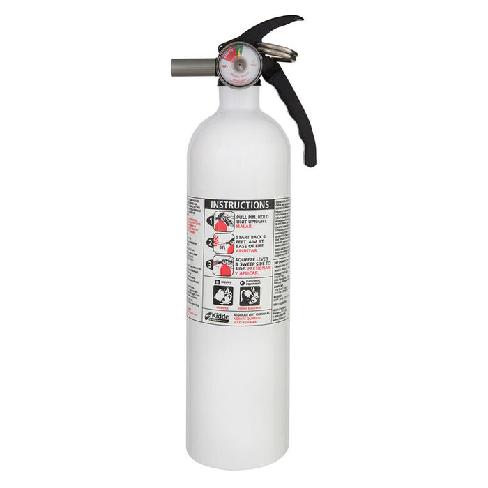 Kidde Safety Fire Extinguisher Mariner 10 - WHITE  (466628MTL)