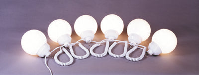 White Fixture/White 6-Inch Globes - 837-160100379