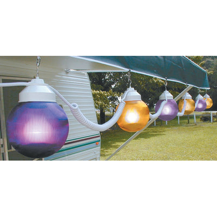 Yellow and Purple 6-Inch Globes - 837-166001523