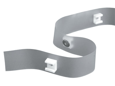 RV Designer Glide Tape for RV Curtains & Drapes, White, 72" - A115