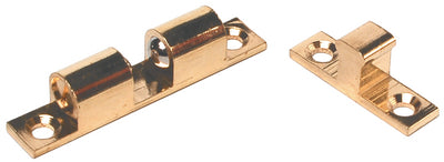 RV Designer Brass Bead 2-inch Door Catch, 2/Pack - H221