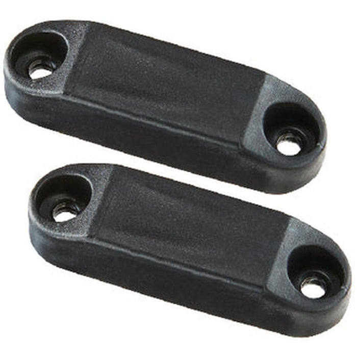RV Designer Magnetic Catch for Compartment Hatch Door, Black, 2/Pack - L607