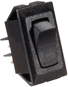 RV Designer Rocker Switch 10A, Black w/Black Rocker (No Text) - S321 ...