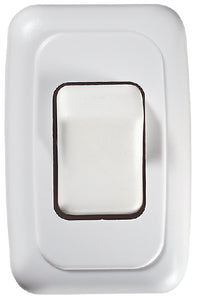 RV DESIGNER Switch-Wall Single On-Off, White - S531