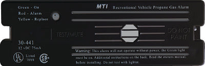 MTI Industries Alarm-12V Surface Mount LP Gas Propane, Black - 30441PBL