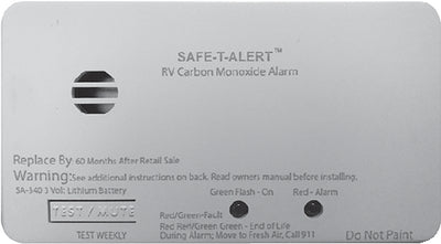 MTI Carbon Monoxide Alarm White - SA340WT