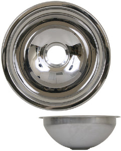 Scandvik RV Sink Basin, Stainless Steel w/Mirror Finish  - 10201