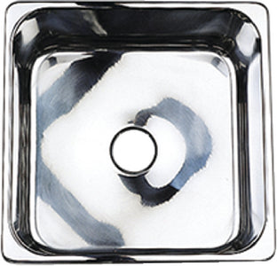 Scandvik Rectangle Sink, Polished 12-3/4" x 13" x 8"  - 10217
