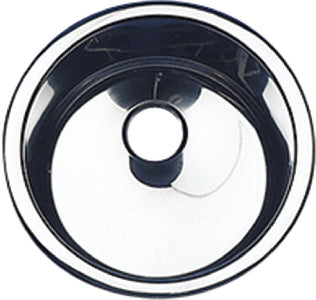 Scandvik Round Sink 13.25" X 7.25" Polish - 10243