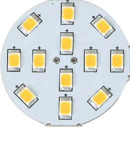 Scandvik G4 LED Back Pin, 10 LED Warm White  - Replacement Bulb - 41010P