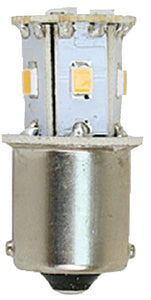 Scandvik LED Bulb BA15S Base 12/24V Warm White - Replacement Bulb - 41034P