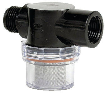 Shurflo Water Filter/Twist On Water Strainer - 1/2" Pipe,  275-255313
