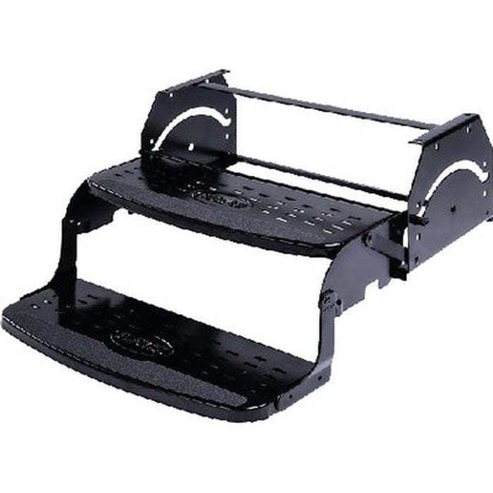 SMFP2100 Flexco Manual Pull-Out Steps for RVs - Double - 8" Drop/Rise - 24" Wide - 300 lbs