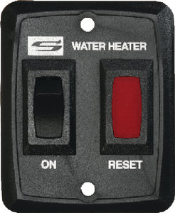 SUBURBAN RV DE Water Heaters On/Off Wall Switch, Black - 234229