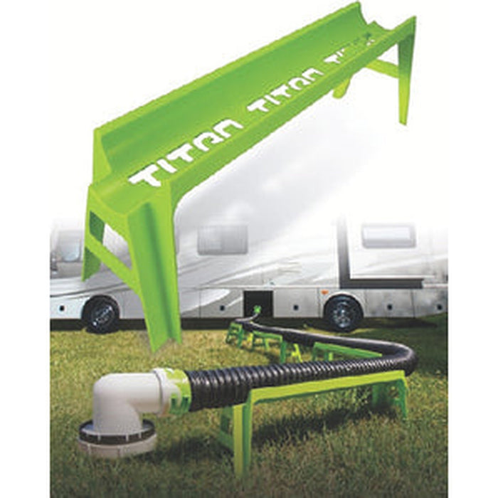 Thetford Titan RV Sewer Hose Support, Green - 17919
