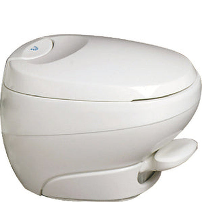 Aqua-Magic Bravura RV Toilet, Low Profile, White  - 31120