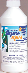 Aqua Kem Powder Fresh Liquid Holding Tank Deodorizer, 32oz - 36568
