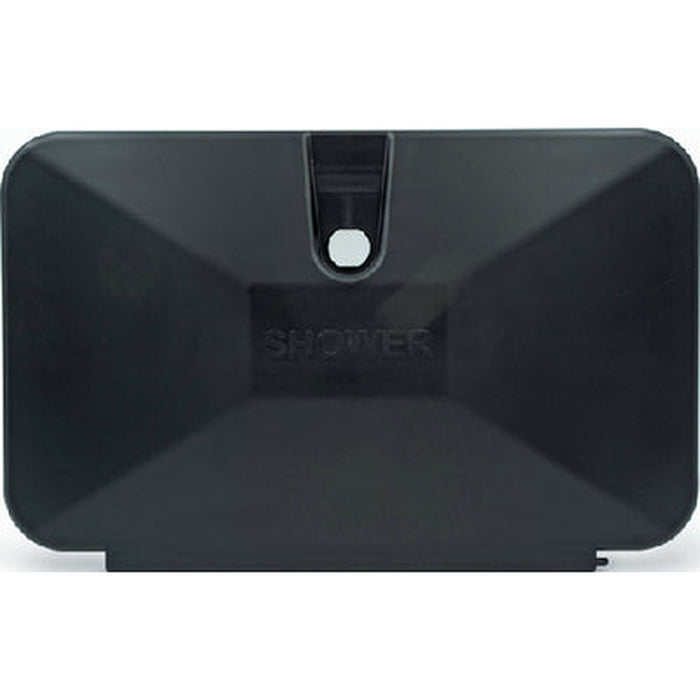 Thetford RV Exterior Shower Door, Black - 363-94189