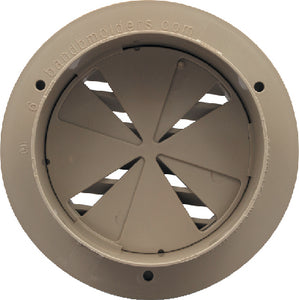 THETFORD Thermovent Ducted Heat Vent, 4"  No Damper, Tan - 94269
