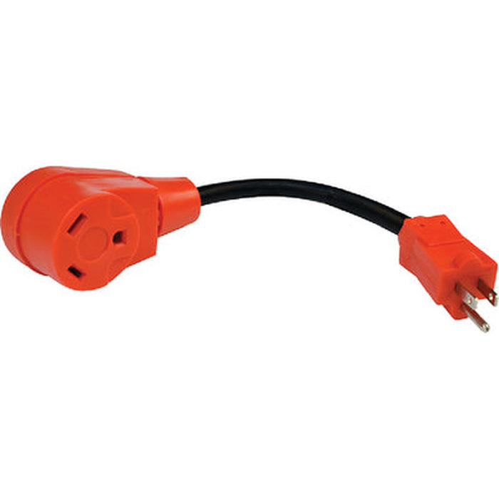 Valterra Mighty Cord 15AM-30AF Adapter Cord, 12" RED - A101530HVP