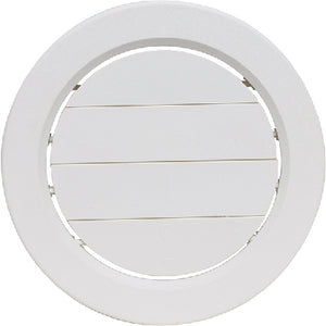 Valterra A/C Ceiling Register Adjustable 5", White - 800-A103358VP