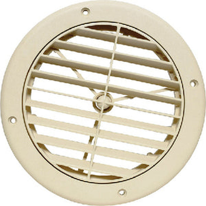 Valterra A/C Vent Louvered 5" Beige - 800-A103362VP