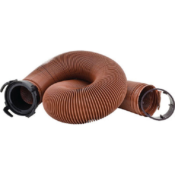 Valterra EZ Flush Heavy Duty RV Sewer Drain Hose 10-footw/Adapter - D04-0086