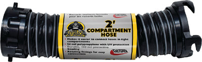 Valterra Silverback RV Sewer Compartment Hose, 2-foot - D04-0602