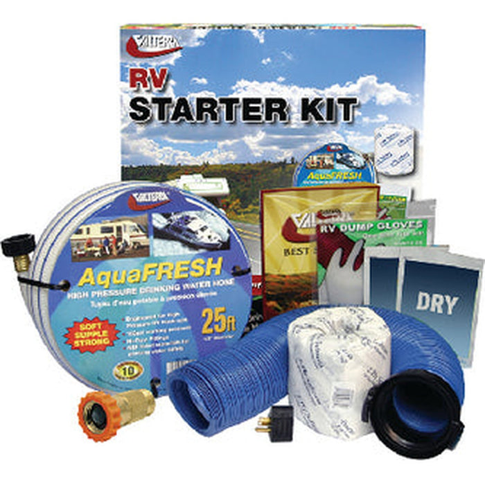 Valterra RV Starter Kit Standard w/Water Regulator - K88121