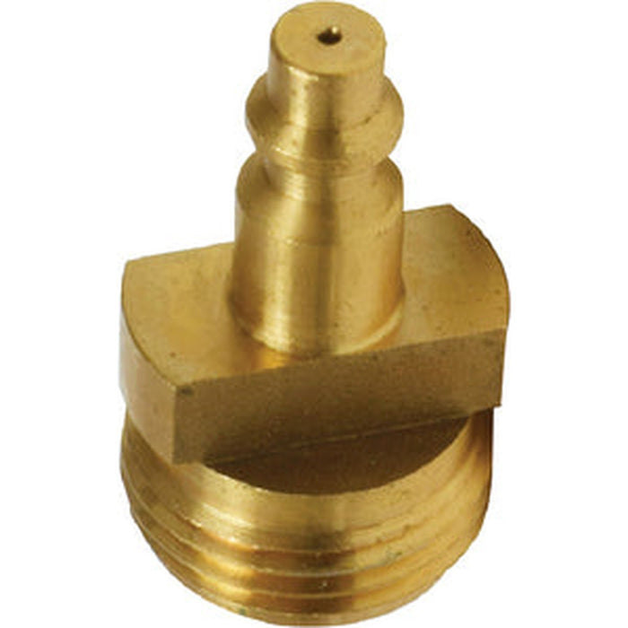 Valterra RV Blow Out Plug, W/Quick Connect for RV Winterizing, Brass - P23510LFVP
