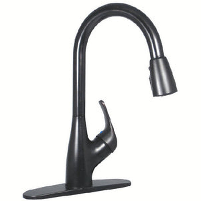 Phoenix Hybrid RV Kitchen Faucet w/Pull Down Spout, Bronze - PF231561