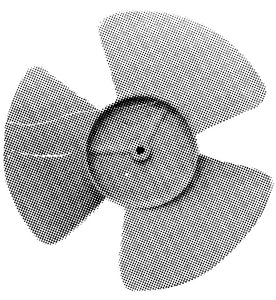 Vent Line 7" Replacement Fan Blade - BVC047200