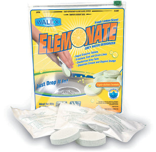 Walex  Elemonate Grey Water Tablets, 5/Pack - ELEMBG