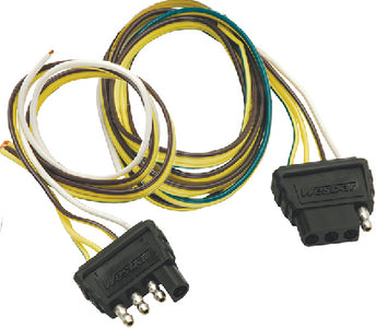 Wesbar 4' Connector Kit for Trunk/Trailer - 4-Way Electric Wire Harness - 707270