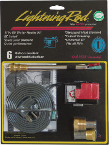 Western Leisure 6 GAL Atwood/Suburban 110V Electric Heater Kit - 306-LR425