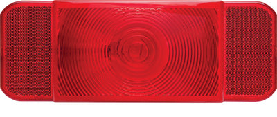 LENS-RED RV TAIL LIGHT-DRIVER