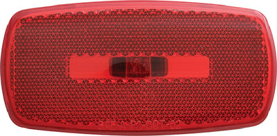 MARKLIGHT OVAL RV BLKBASE RED