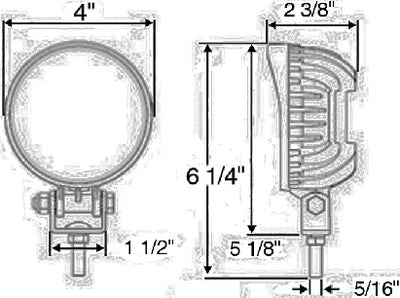 OPTI-BRITE 6-LED WORK LIGHT