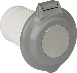 ParkPower by Marinco 50Amp Inlet Standard Gray - 6344ELBRVG